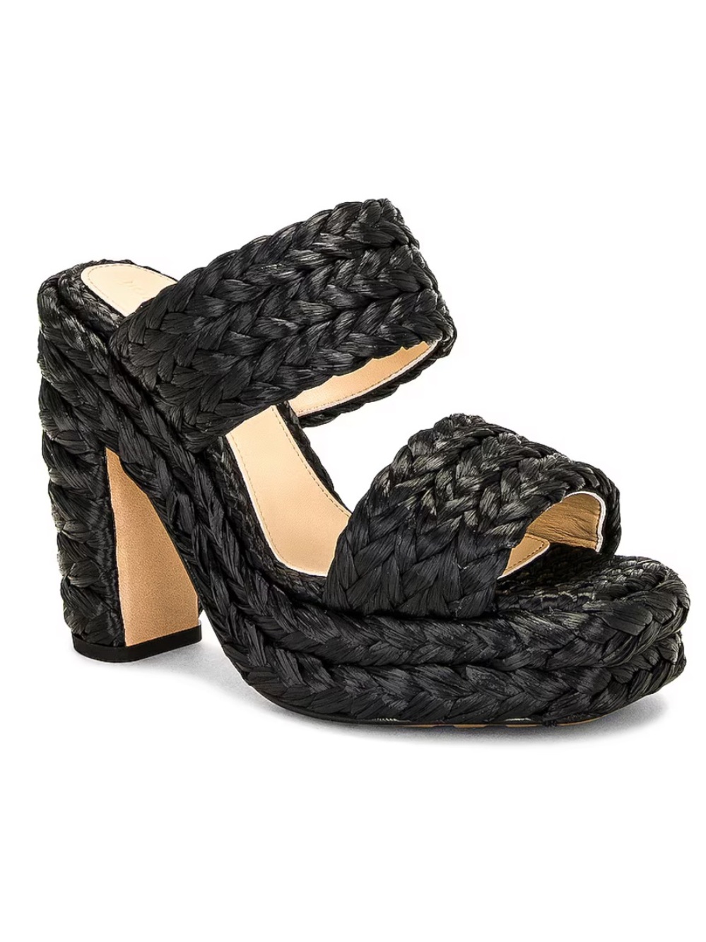 Bottega Veneta Trinity Canalazzo Woven Platform Sandals